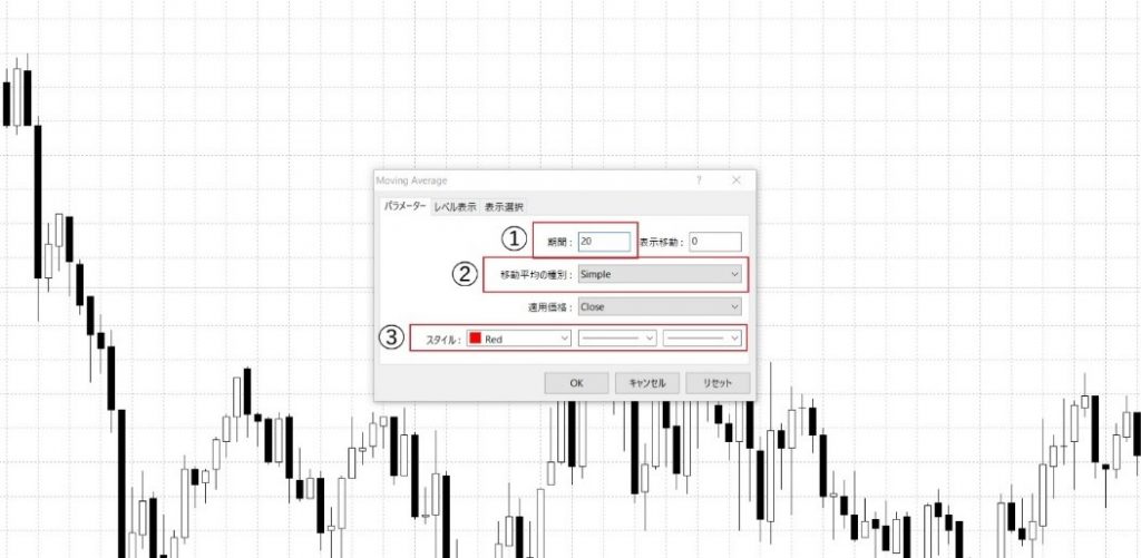 MT4の設定